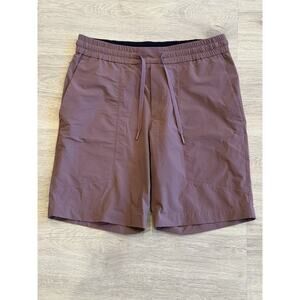 Lululemon Bowline Shorts Men's S 8" Inseam Brown Train Gym Run LM7ARQS